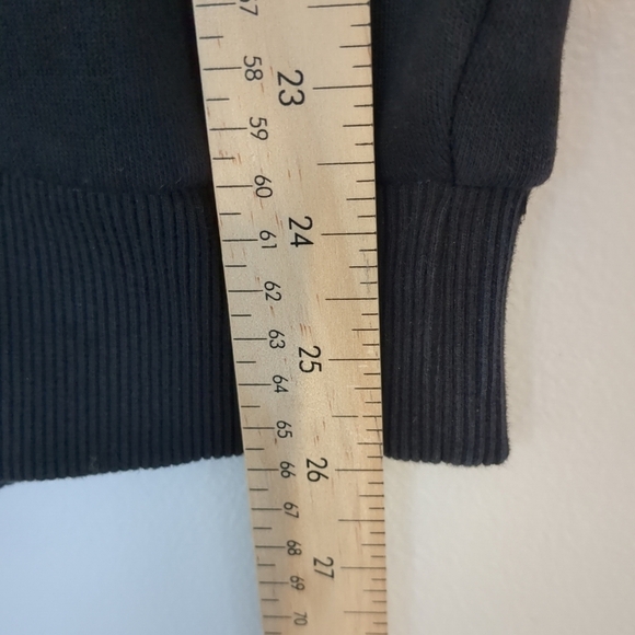 Calvin Klein Hoodie Womens Medium Black Y2k Athleticleisure - Picture 6 of 7